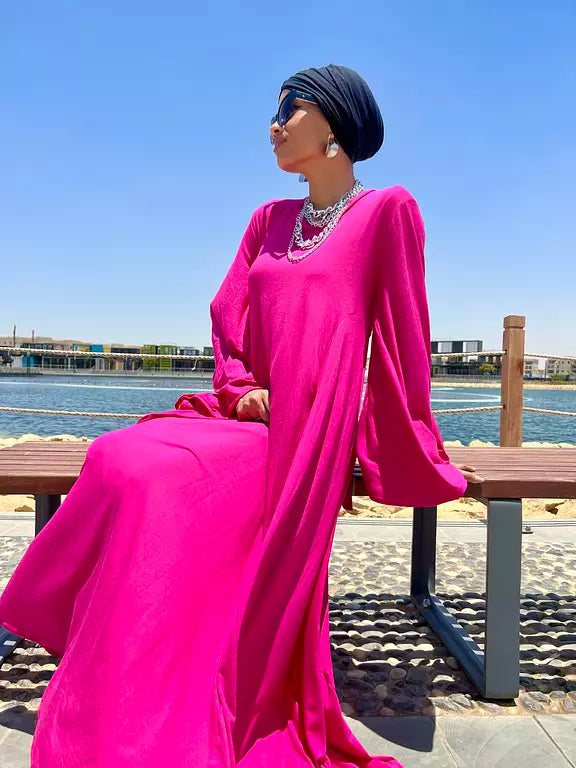AMELIA PINK DRESS